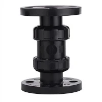 PVC True Union สวิงเช็ควาล์ว Flanged